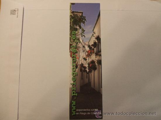 Coleccionismo marcap&aacute;ginas: Marcapaginas-calendario 2009 Priego Cordoba