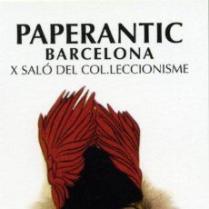 Coleccionismo Marcapáginas: MARCAPÁGINAS – PAPERANTIC BARCELONA ABRIL 2008 - CATALÁN. Lote 215836360