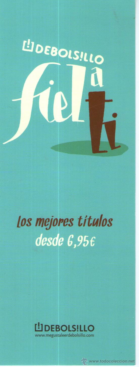 Coleccionismo Marcap&aacute;ginas: marcapaginas, punto de libro, punt de llibre - debolsillo -