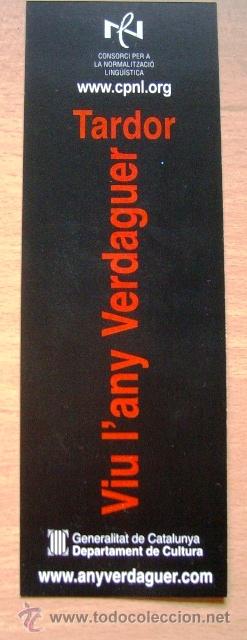 Sammeln von Lesezeichen: VIU L'ANY VERDAGUER 2002