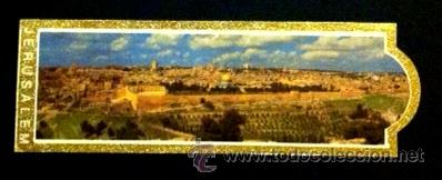 Coleccionismo marcap&aacute;ginas: MARCAP&Aacute;GINAS - JERUSALEM - JERUSALEN - Foto 1