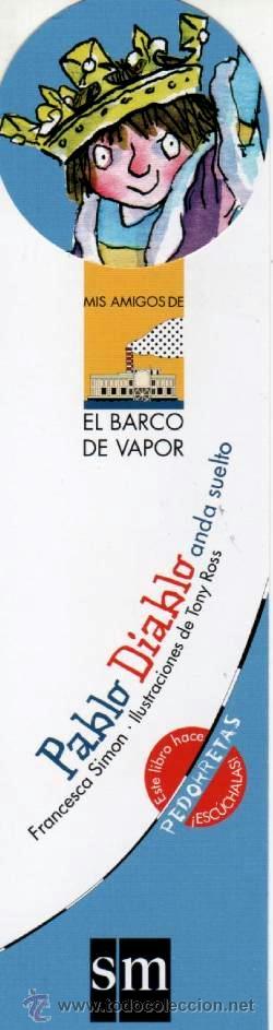 Coleccionismo marcap&aacute;ginas: PABLO DIABLO - EL BARCO DE VAPOR