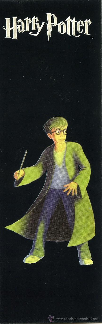 Coleccionismo marcap&aacute;ginas: Marcapaginas - punto libro - Harry Potter - salamandra - Foto 1