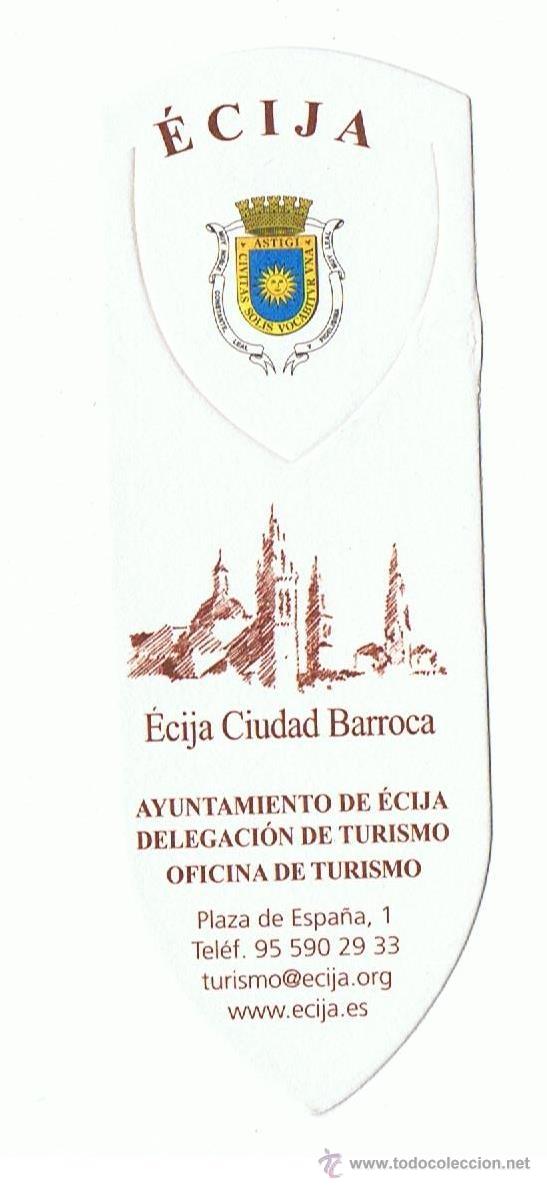 Coleccionismo Marcap&aacute;ginas: MARCAPAGINAS ECIJA CIUDAD BARROCA