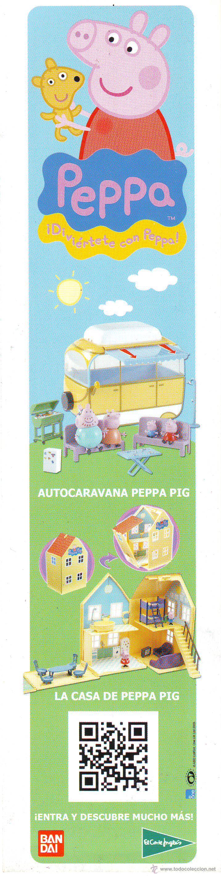 Coleccionismo marcap&aacute;ginas: PEPPA PIG.MARCAPAGINAS NUEVO.VER FOTOS