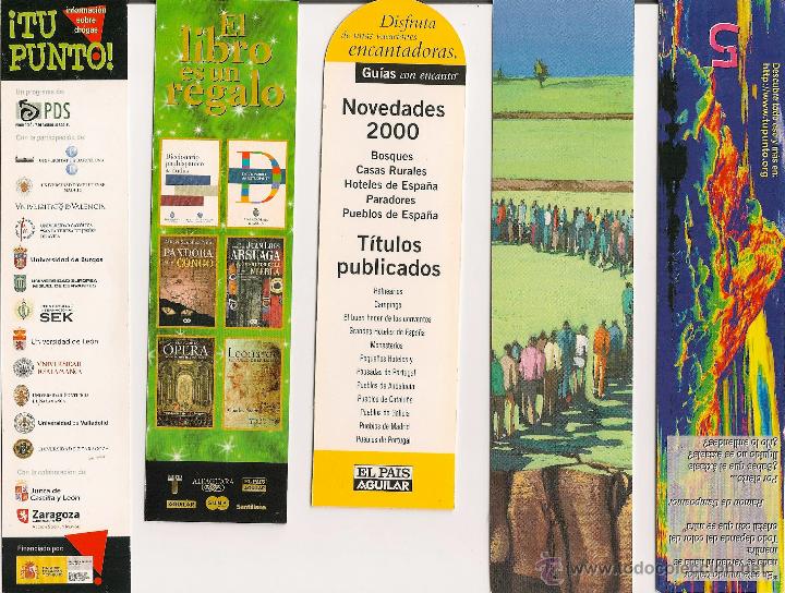 Coleccionismo marcap&aacute;ginas: Lote 5 marcap&aacute;ginas ( los de la imagen )