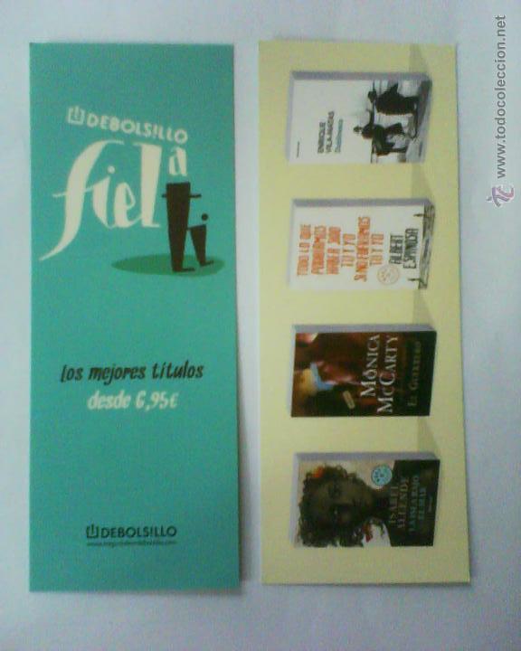 Coleccionismo marcap&aacute;ginas: MARCAPAGINAS DEBOLSILLO - Foto 1