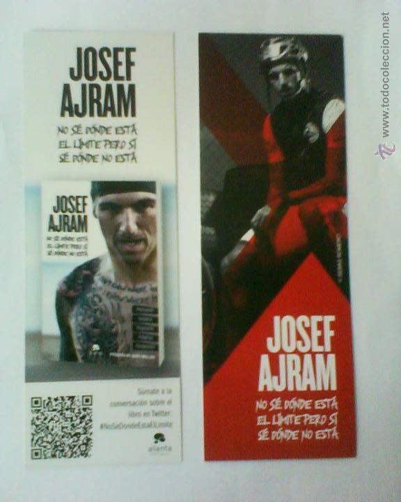 Coleccionismo marcap&aacute;ginas: MARCAPAGINAS JOSEF AJRAM - ALIENTA - Foto 1