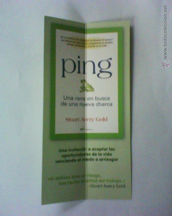 Coleccionismo marcap&aacute;ginas: MARCAPAGINAS PING -MR - Foto 2