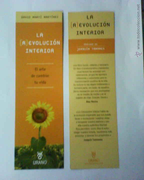 Coleccionismo marcap&aacute;ginas: MARCAPAGINAS LA REVOLUCION INTERIOR - URANO - Foto 1