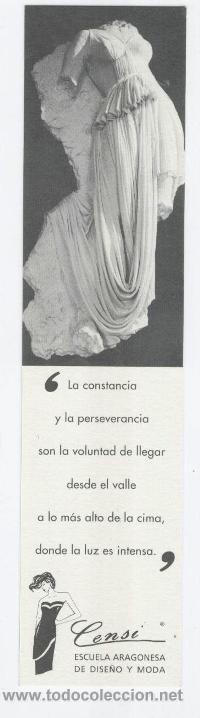 Sammeln von Lesezeichen: *CENSI* ESCUELA ARAGONESA DISE&Ntilde;O Y MODA. CURSOS MODA, PATRONAJE, CONFECCION, COSTURA