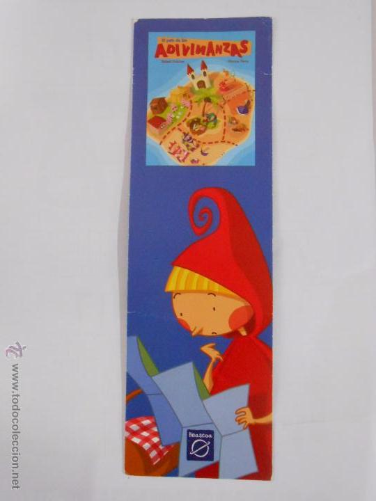 Sammeln von Lesezeichen: MARCAPAGINAS EL PAIS DE LAS ADIVINANZAS. BEASCOA. TDKP6