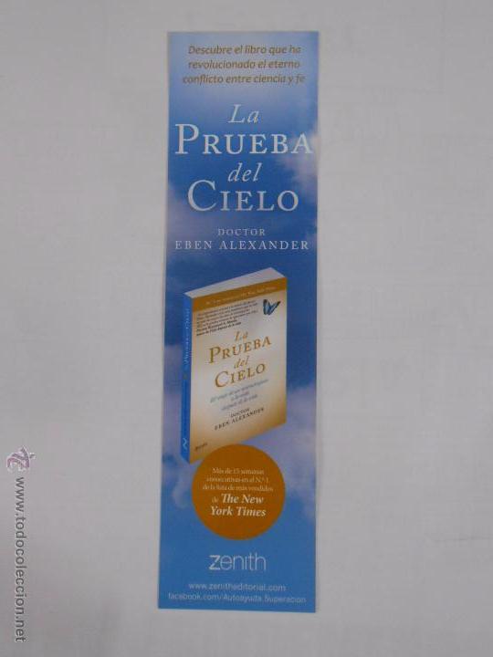 Collectionnisme Marque-pages: MARCAPAGINAS LA PRUEBA DEL CIELO. DOCTOR EBEN ALEXANDER. ZENITH. TDKP6