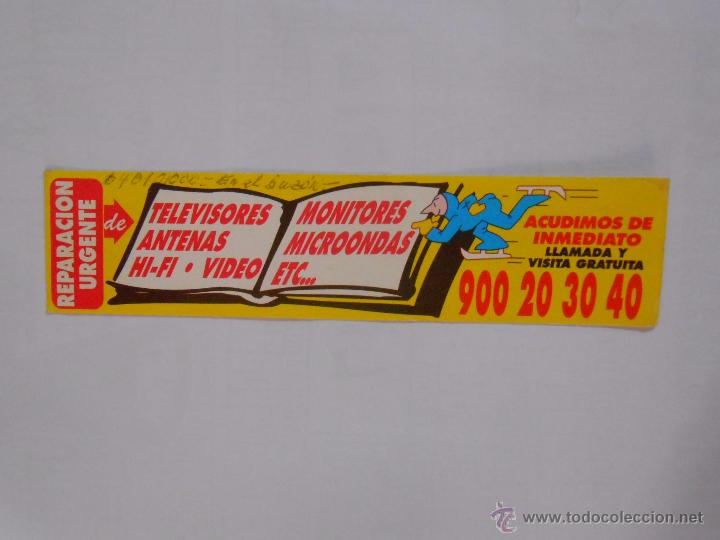 Collectables Bookmark: MARCAPAGINAS REPARACION URGENTE. TDKP6