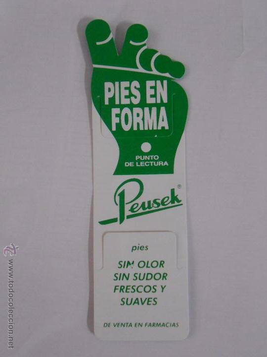 Collectionnisme Marque-pages: MARCAPAGINAS. TARJETA PIES EN FORMA. PUNTO DE LECTURA. TDKP6