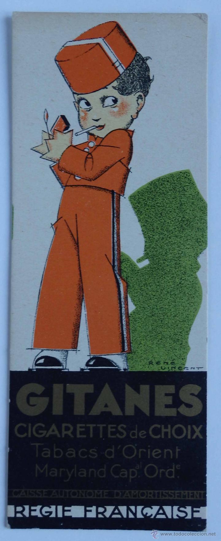 Coleccionismo marcap&aacute;ginas: Cigarrettes - Balto - Gitanes - Foto 2