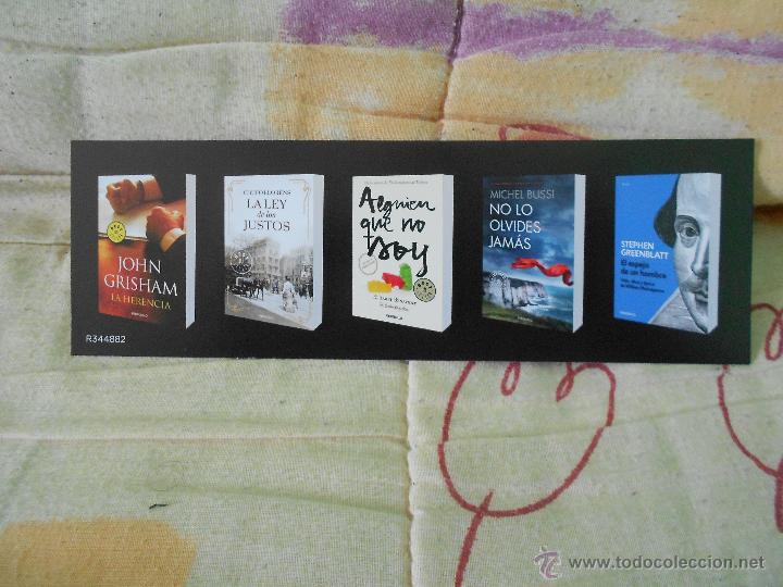 Coleccionismo marcap&aacute;ginas: AUTORES CAT&Aacute;LOGO DEBOLSILLO - Foto 2