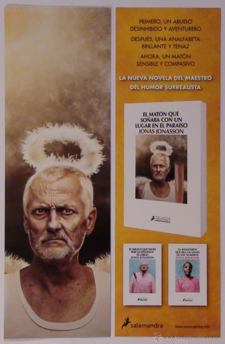 Collectables Bookmark: MARCAPAGINAS - SALAMANDRA - EL LADRON QUE SO&Ntilde;ABA CON UN LUGAR EN EL PARAISO - SIN NUMERAR