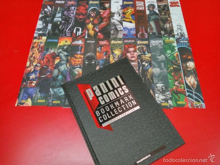 Collectables Bookmark: PANINI C&Oacute;MICS BOOKMARK COLLECTION LIMITED EDITION COMPLETO MARCAPAGINAS
