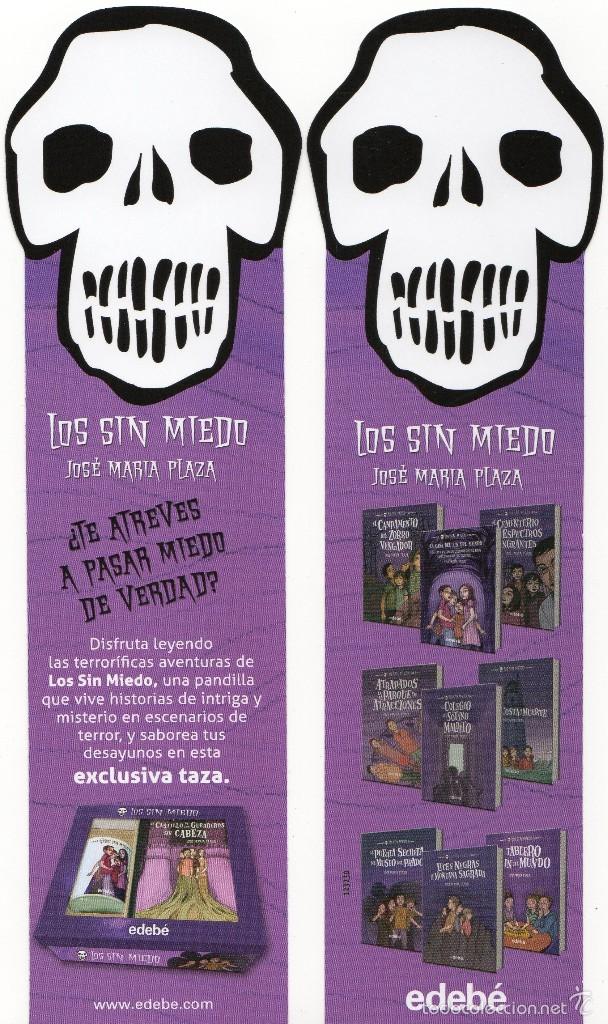 Coleccionismo marcap&aacute;ginas: MARCAP&Aacute;GINAS TROQUELADO - LOS SIN MIEDO - EDEB&Eacute; - Foto 1