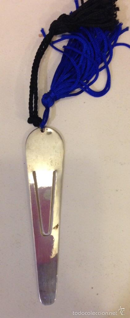 Collectables Bookmark: MARCAPAGINAS DE PLATA 10,02 CM.