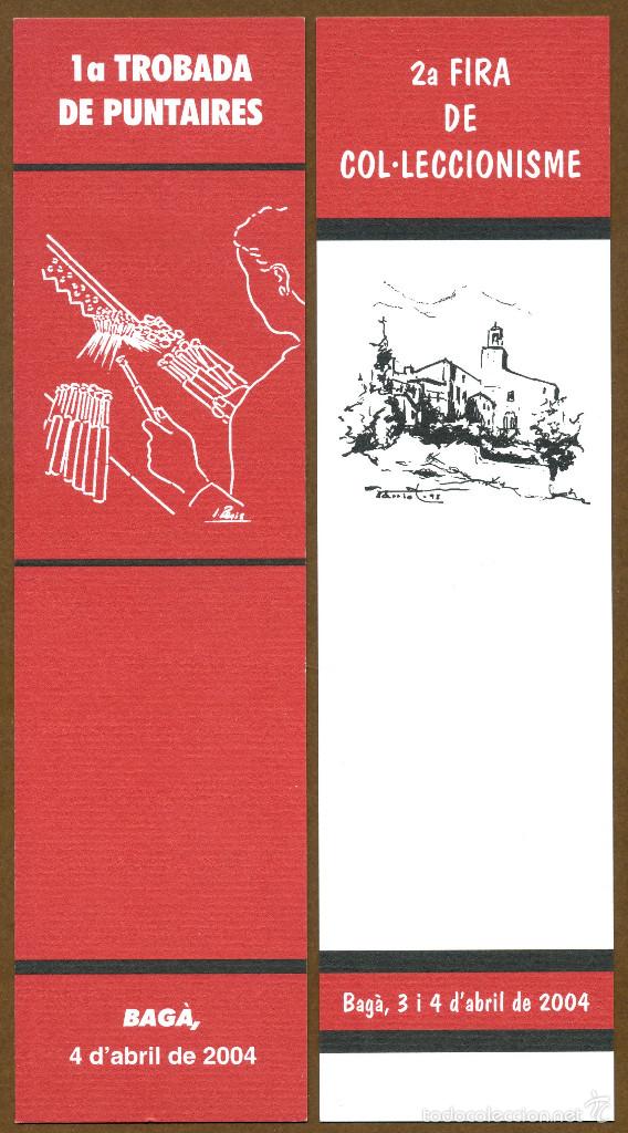 Coleccionismo Marcap&aacute;ginas: 2 Marcap&aacute;ginas &ndash; BAG&Agrave; 2004
