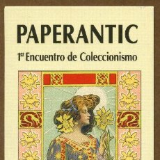 Coleccionismo Marcapáginas: MARCAPÁGINAS PAPERANTIC BARCELONA OCTUBRE 2003 - CASTELLANO. Lote 120895578