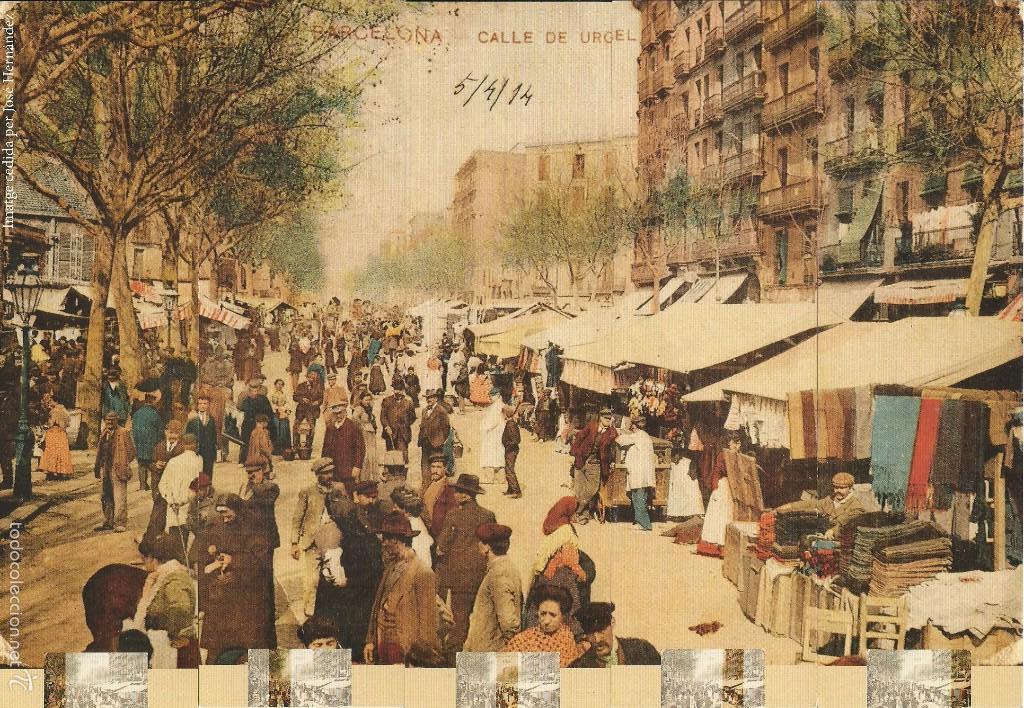 Sammeln von Lesezeichen: Marcapaginas Puzzle del antiguo mercado de Sant Antonio Barcelona