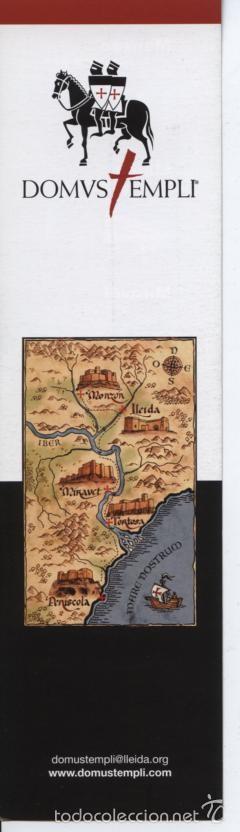 Coleccionismo marcap&aacute;ginas: MARCAPAGINAS + PUNT DE LLIBRE ++ DOMUS TEMPLI - Foto 1