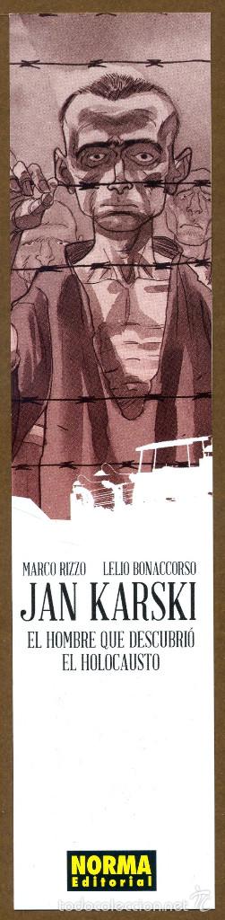 Coleccionismo Marcap&aacute;ginas: Marcap&aacute;ginas EDITORIAL NORMA EL HOMBRE QUE DESCUBRIO EL HOLOCAUSTO