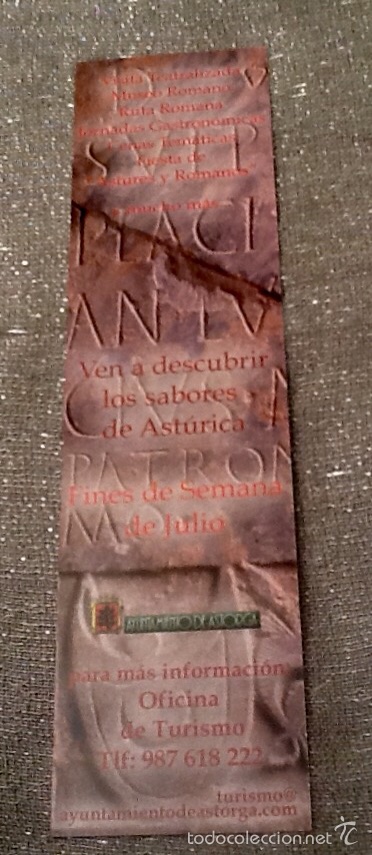 Coleccionismo marcap&aacute;ginas: MARCAP&Aacute;GINAS SABORES DE ASTORGA - Foto 1