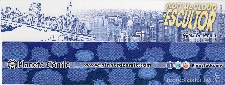 Coleccionismo marcap&aacute;ginas: MARCAP&Aacute;GINAS COMIC - PLANETA C&Oacute;MIC - EL ESCULTOR - SCOTT McCLOUD - Foto 1