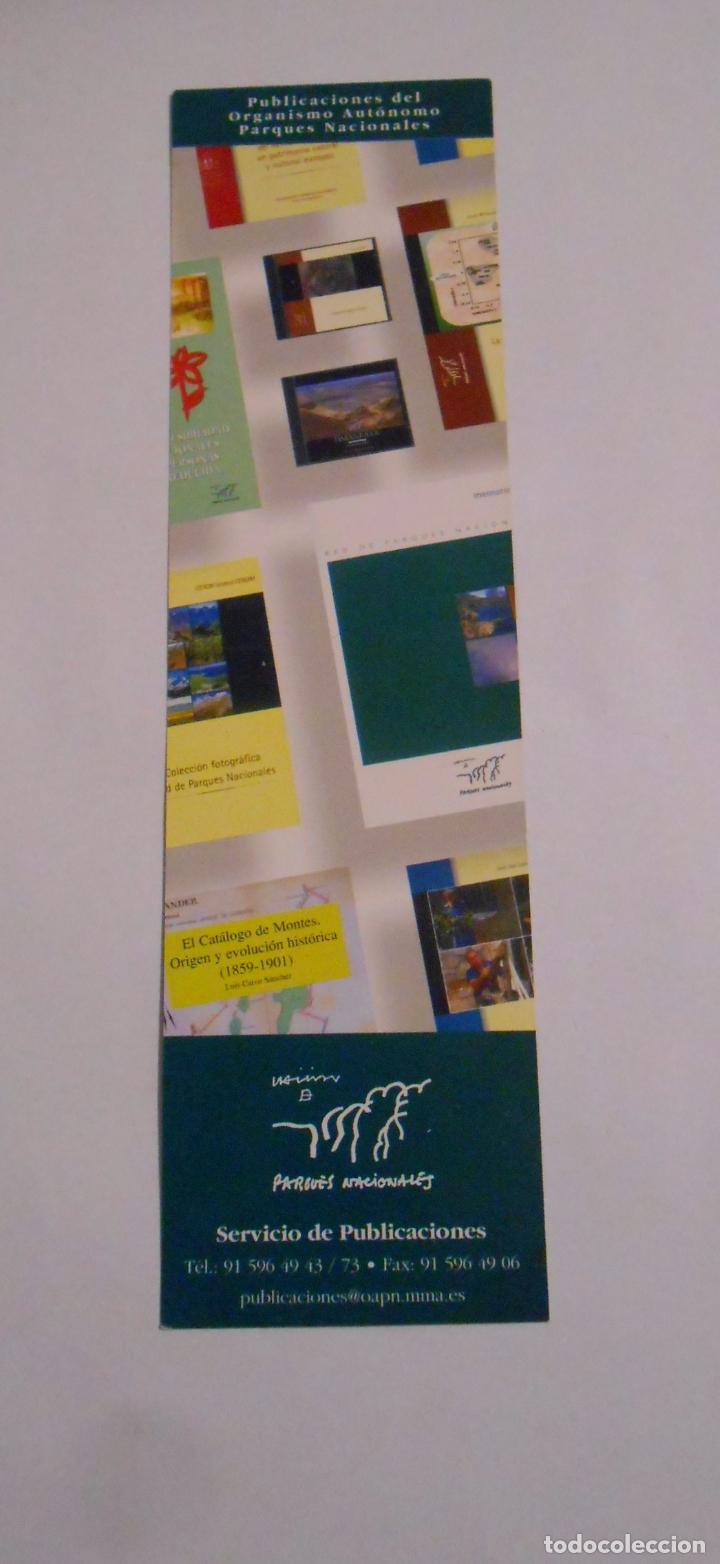 Sammeln von Lesezeichen: MARCAPAGINAS PUBLICACIONES DEL ORGANISMO AUTONOMO PARQUES NACIONALES. TDKP8