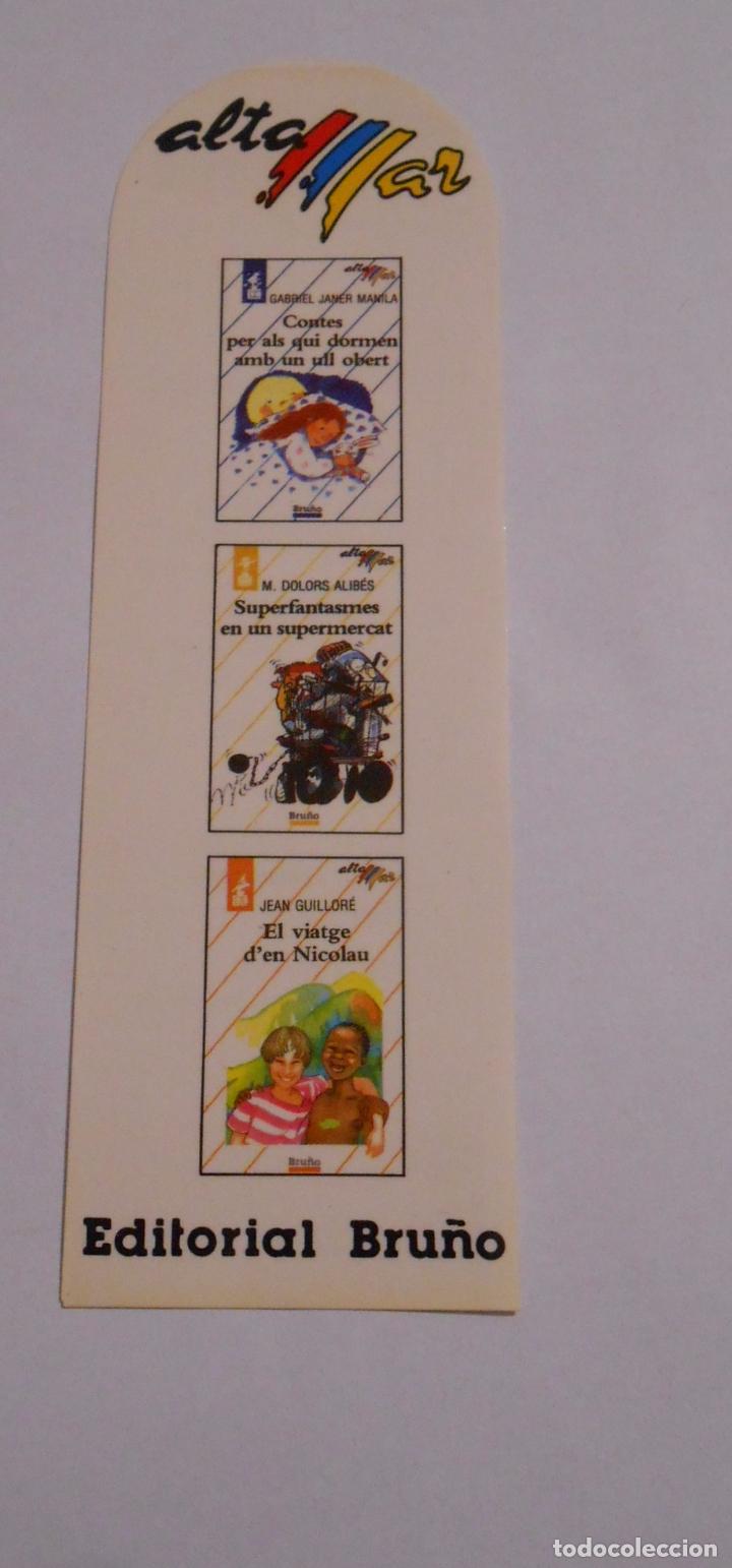 Sammeln von Lesezeichen: MARCAPAGINAS COLECCION ALTAMAR. EDICIONES BRU&Ntilde;O. TDKP8