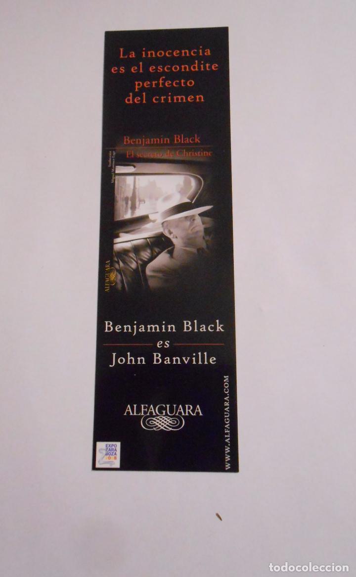 Sammeln von Lesezeichen: MARCAPAGINAS LA INOCENCIA ES EL ESCONDITE PERFECTO DEL CRIMEN. BENJAMIN BLACK. TDKP8