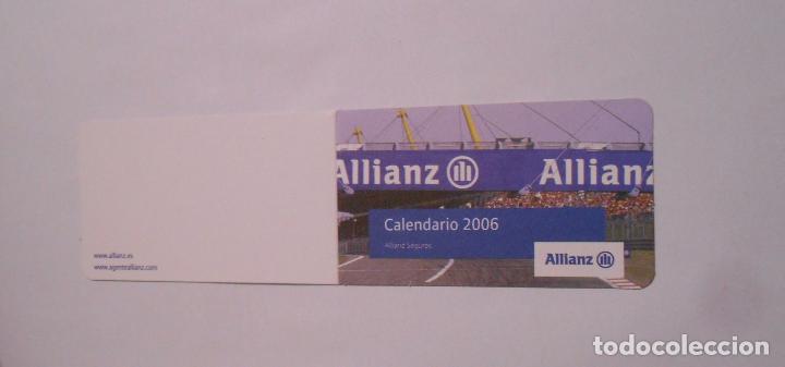 Collectionnisme Marque-pages: MARCAPAGINAS ALIANZ SEGUROS. 2006. TDKP8