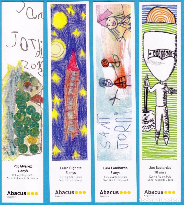 Sammeln von Lesezeichen: SANT JORDI 2015 Y 2016. ABACUS. 4 PUNTOS DE LIBRO / MARCAP&Aacute;GINAS