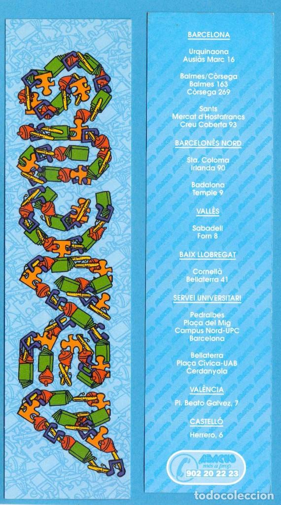 Sammeln von Lesezeichen: LOGO ILUSTRADO. COOPERATIVA ABACUS. PUNTO DE LIBRO / MARCAP&Aacute;GINAS