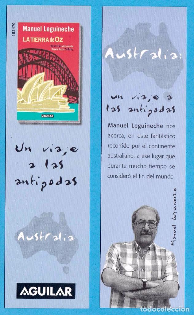 Sammeln von Lesezeichen: LA TIERRA DE OZ. MANUEL LEGUINECHE. AGUILAR. PUNTO DE LIBRO / MARCAP&Aacute;GINAS