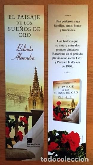 Collectionnisme Marque-pages: MARCAP&Aacute;GINAS - EL PAISAJE DE LOS SUE&Ntilde;OS DE ORO