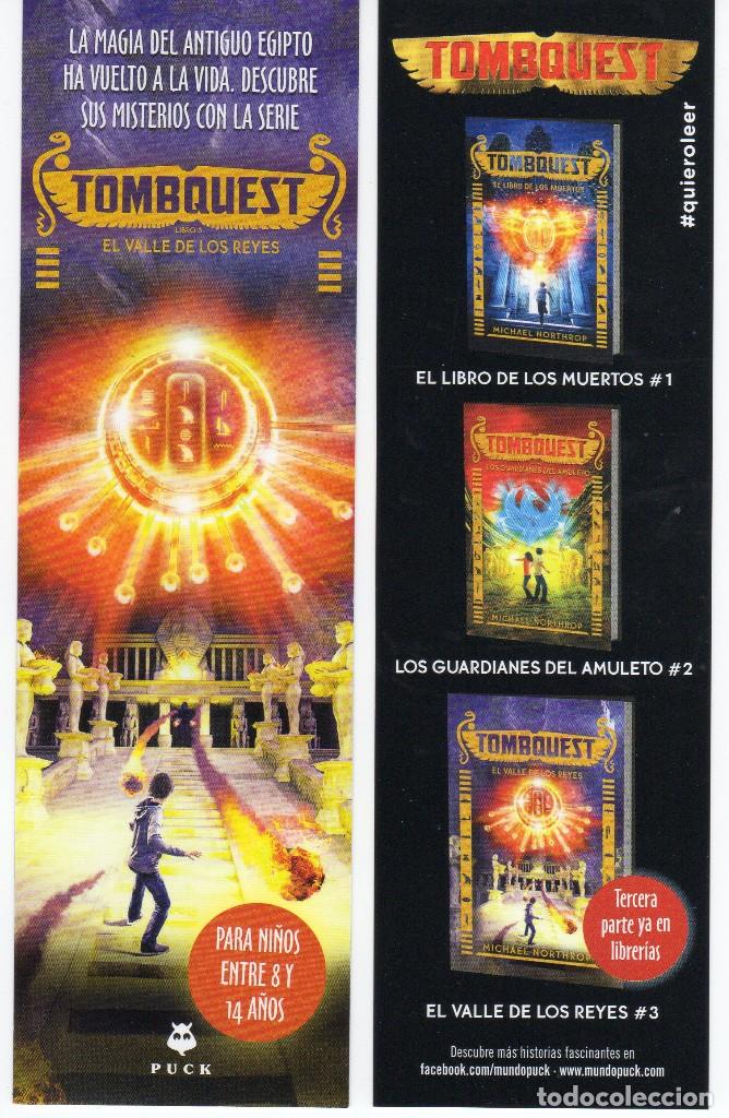 Coleccionismo marcap&aacute;ginas: MARCAP&Aacute;GINAS - PUCK - TOMBQUEST - Foto 1