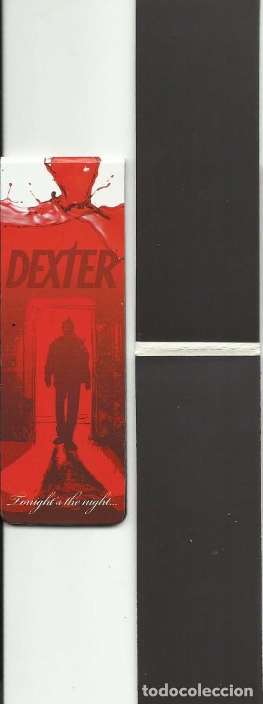 Collectionnisme Marque-pages: MARCAP&Aacute;GINAS MAGN&Eacute;TICO DE LA PEL&Iacute;CULA DEXTER ZONIGHL'S LHE NIGHT