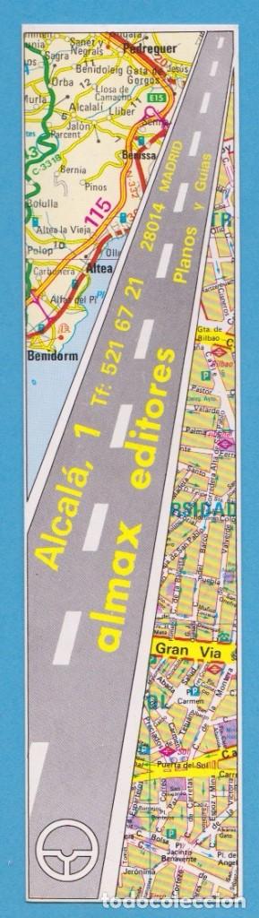Coleccionismo Marcap&aacute;ginas: ALMAX EDITORES. PLANOS Y GU&Iacute;AS. MADRID. MARCAP&Aacute;GINAS / PUNTO DE LIBRO
