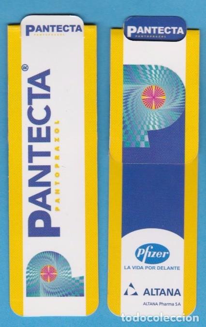 Coleccionismo Marcap&aacute;ginas: PANTECTA. PANTOPRAZOL. PFIZER. ALTANA PHARMA, S.A. PUNTO DE LIBRO / MARCAP&Aacute;GINAS CON IM&Aacute;N