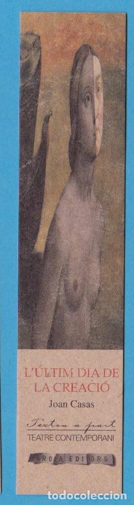 Collectables Bookmark: RIENT CAP A LA FOSCOR. PATRICE CHAPLIN. TEXTOS A PART. AROLA. PUNTO DE LIBRO / MARCAP&Aacute;GINAS