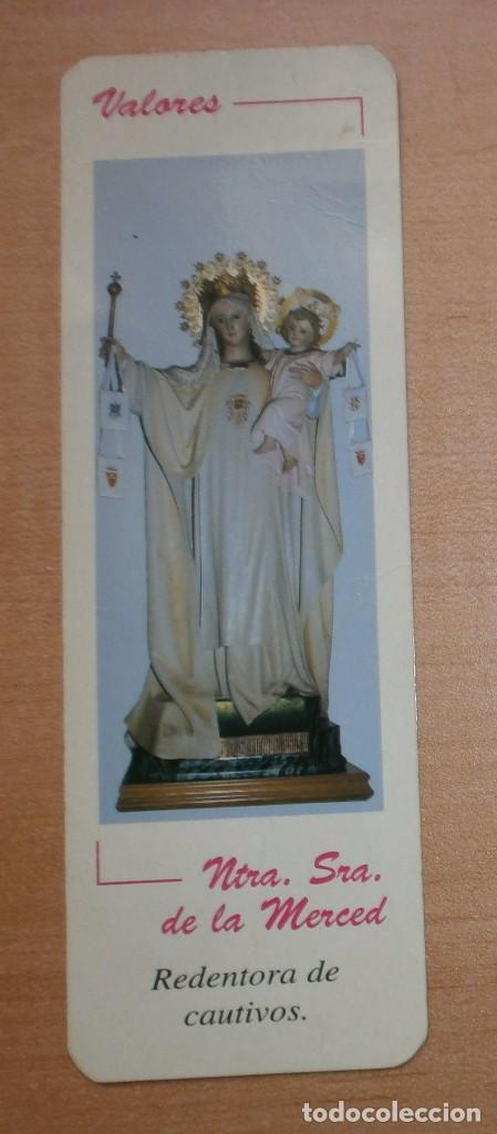 Collectables Bookmark: P4 Marcap&aacute;ginas Punto Libro - Valores Ntra Sra de la Merced - Novena de las tres avemar&iacute;as