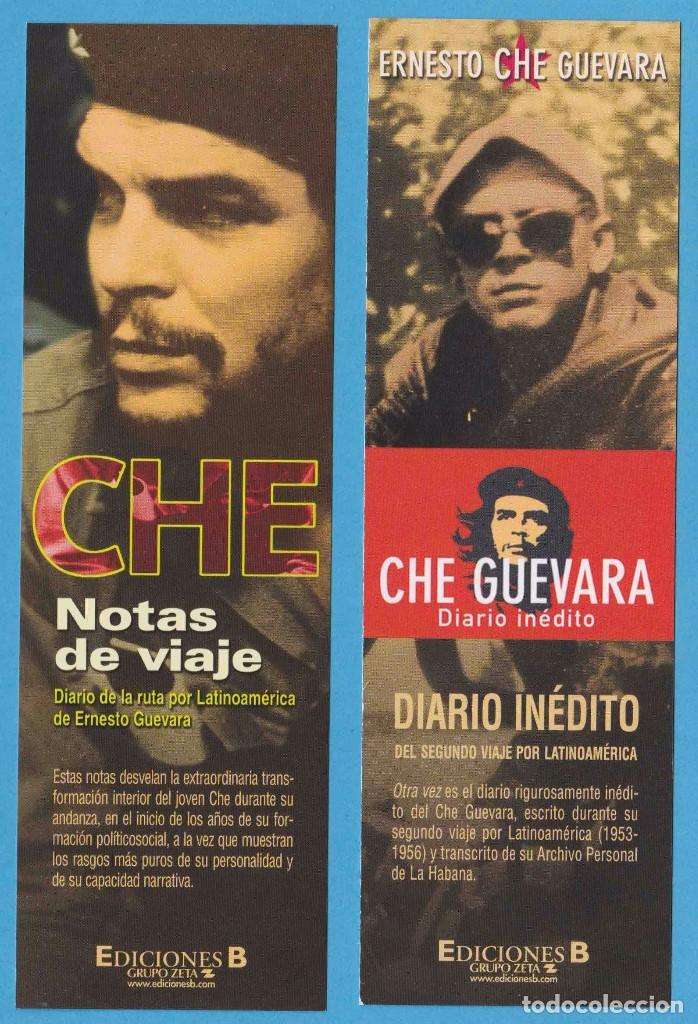 Collectionnisme Marque-pages: DIARIO IN&Eacute;DITO. NOTAS DE VIAJE. ERNESTO CHE GUEVARA. EDICIONES B. PUNTO DE LIBRO