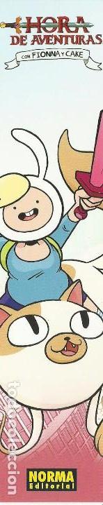 Coleccionismo marcap&aacute;ginas: Marcap&aacute;ginas Editorial Norma Hora de aventuras con Fionna y Cake