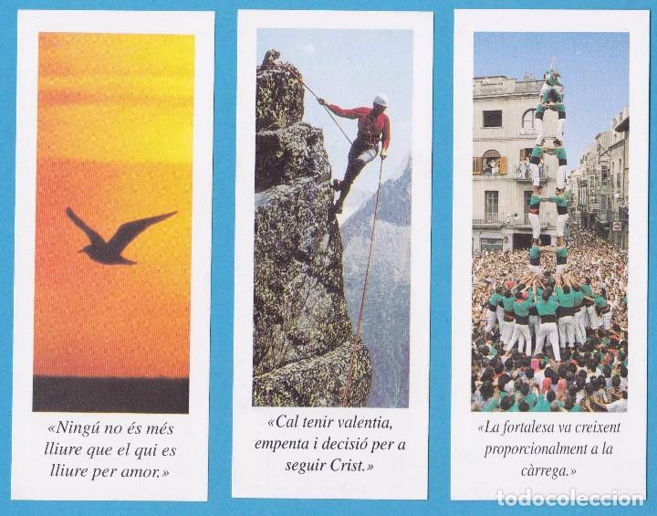 Coleccionismo marcap&aacute;ginas: GERMANS DE SANT JOAN DE D&Eacute;U. UNA VOCACI&Oacute; DE SERVEI. LOTE DE 3 PUNTOS DE LIBRO / MARCAP&Aacute;GINAS