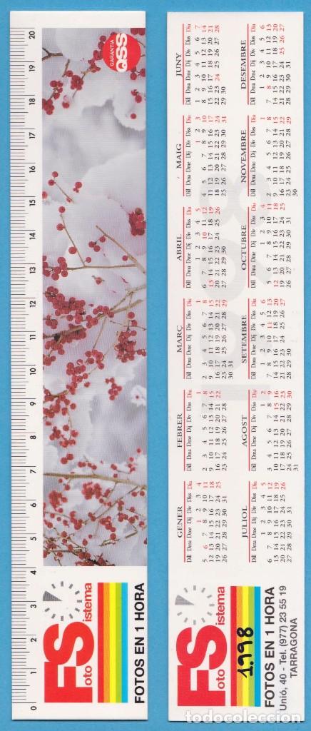 Collectables Bookmark: FOTOS EN 1 HORA. FOTO SISTEMA. CALENDARIO 1998. PUNTO DE LIBRO / MARCAP&Aacute;GINAS